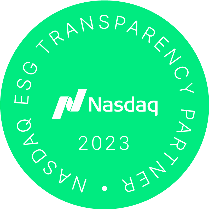 NTG Nordic Transport Group - Nasdaq ESG Transparency Badge 2023